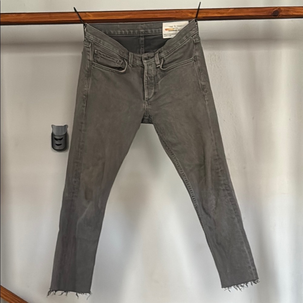 rag & bone 🔥MOVING CLOSEOUT Men's Charcoal Skinny Jeans